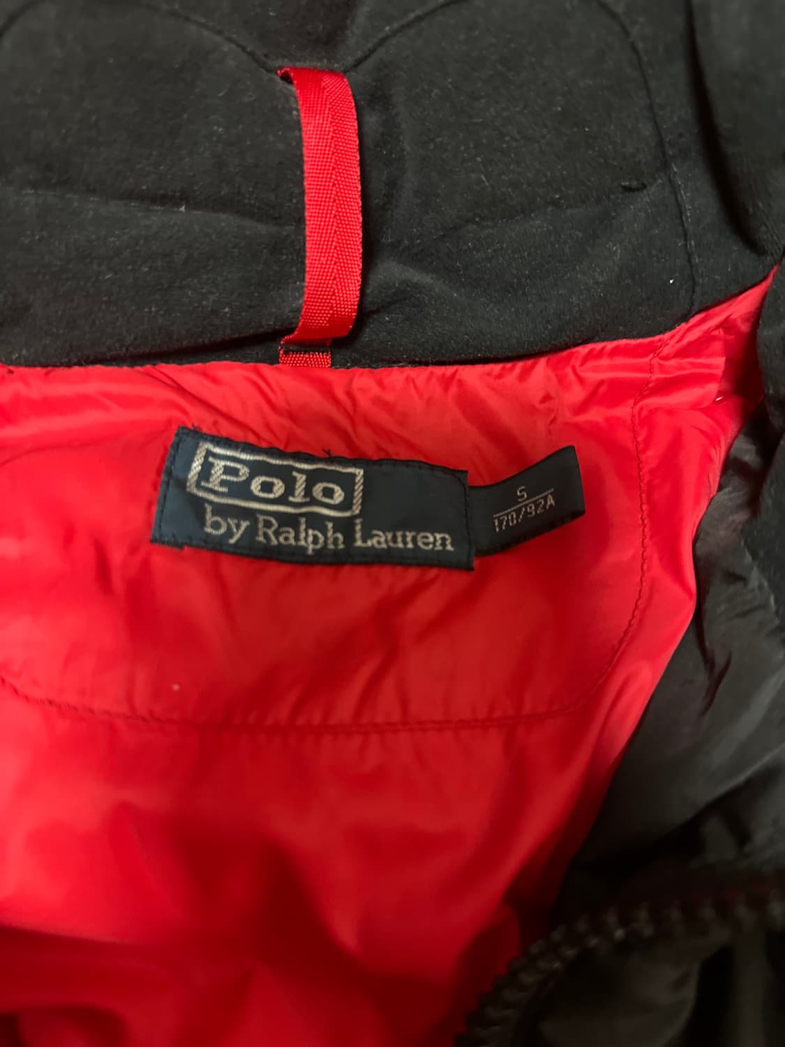폴로 랄프로렌 빅포니 성조기 덕다운 패딩 s 상품이미지3