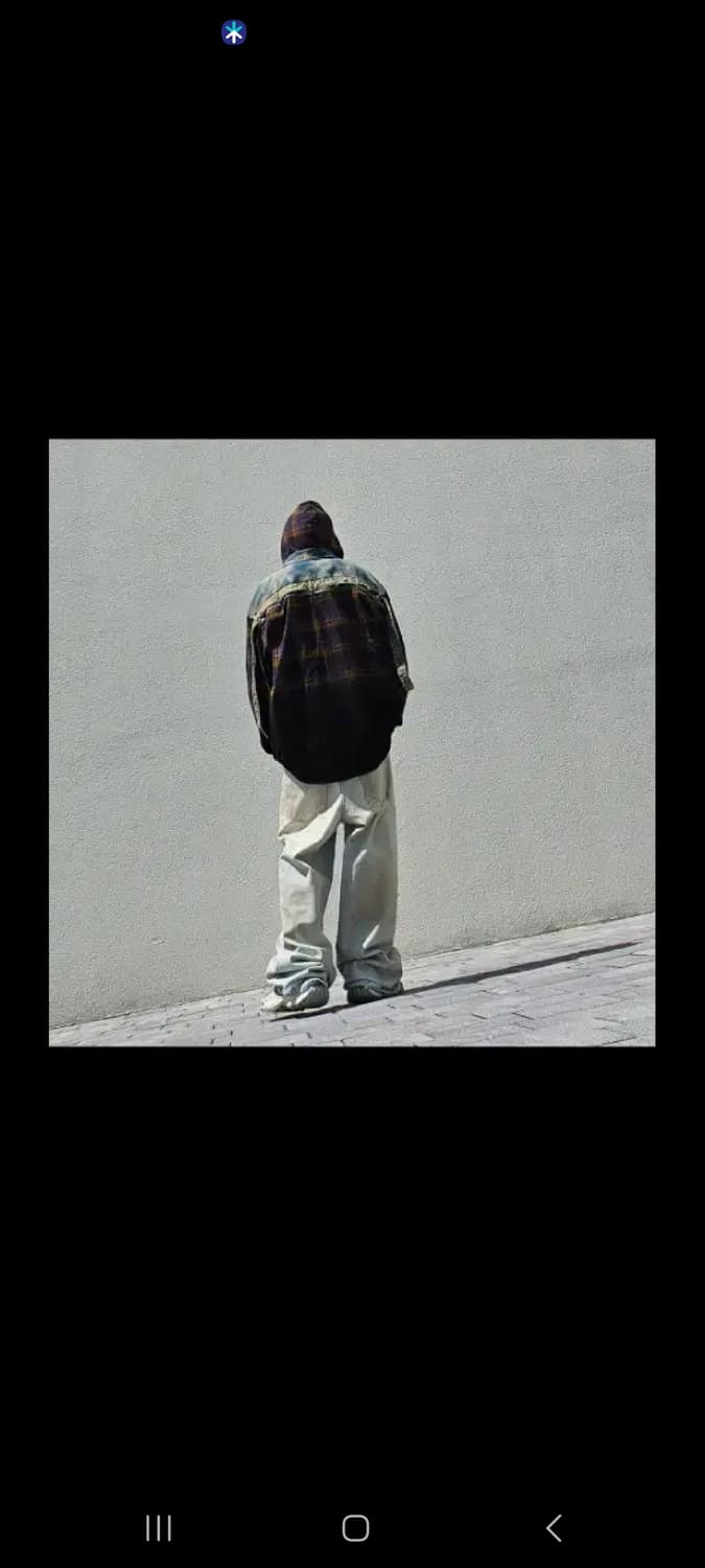 아크네스튜디오 체크 후드셔츠 50사이즈 상품이미지4