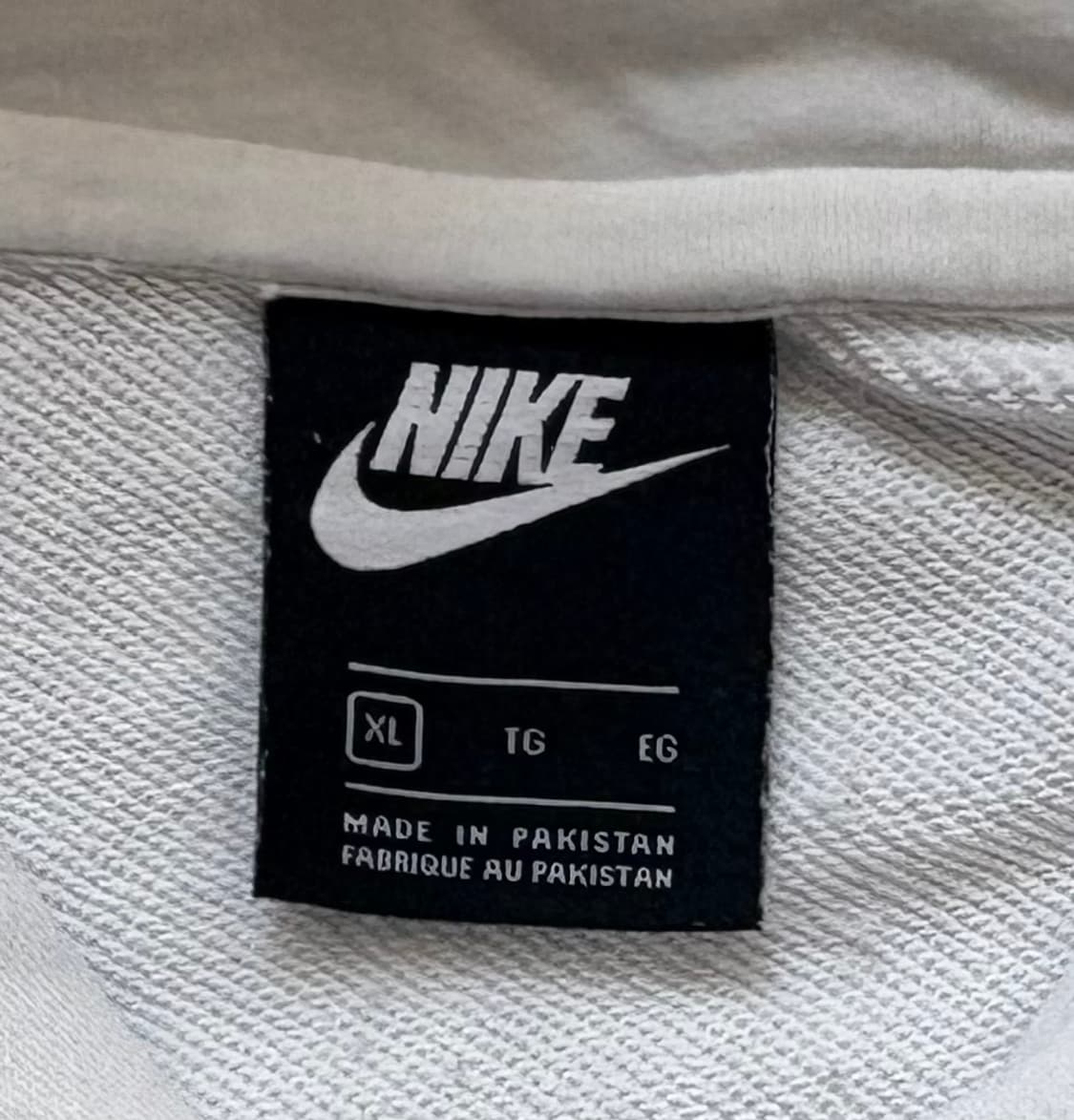 Nike 나이키 JUST DO IT 화이트 후드티 상품이미지4