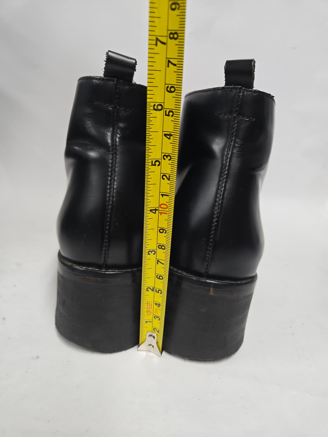COS코스 블랙 레더 첼시  부츠 260mm 상품이미지4
