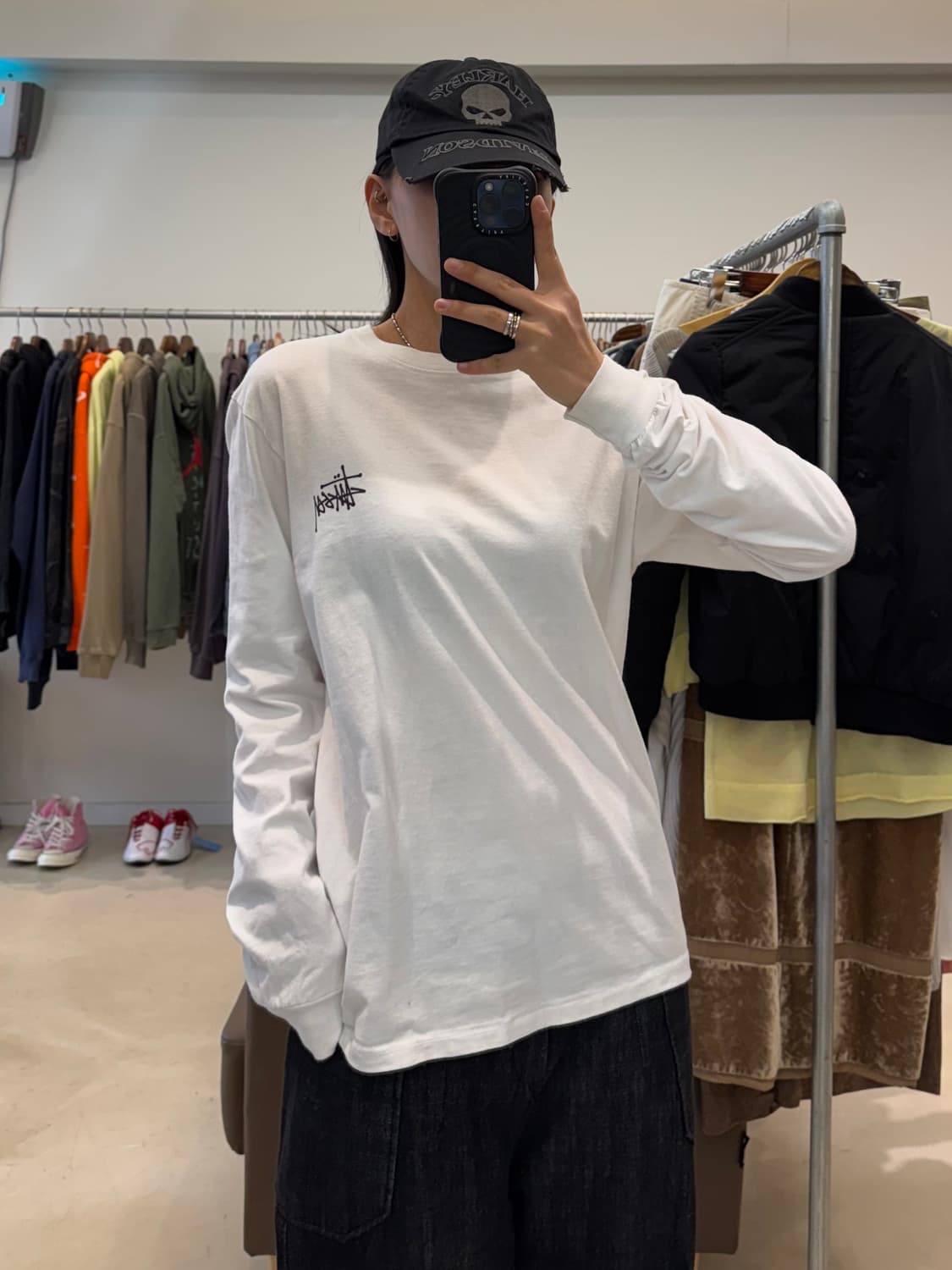 스투시 베이직 로고 롱슬리브 상품이미지6