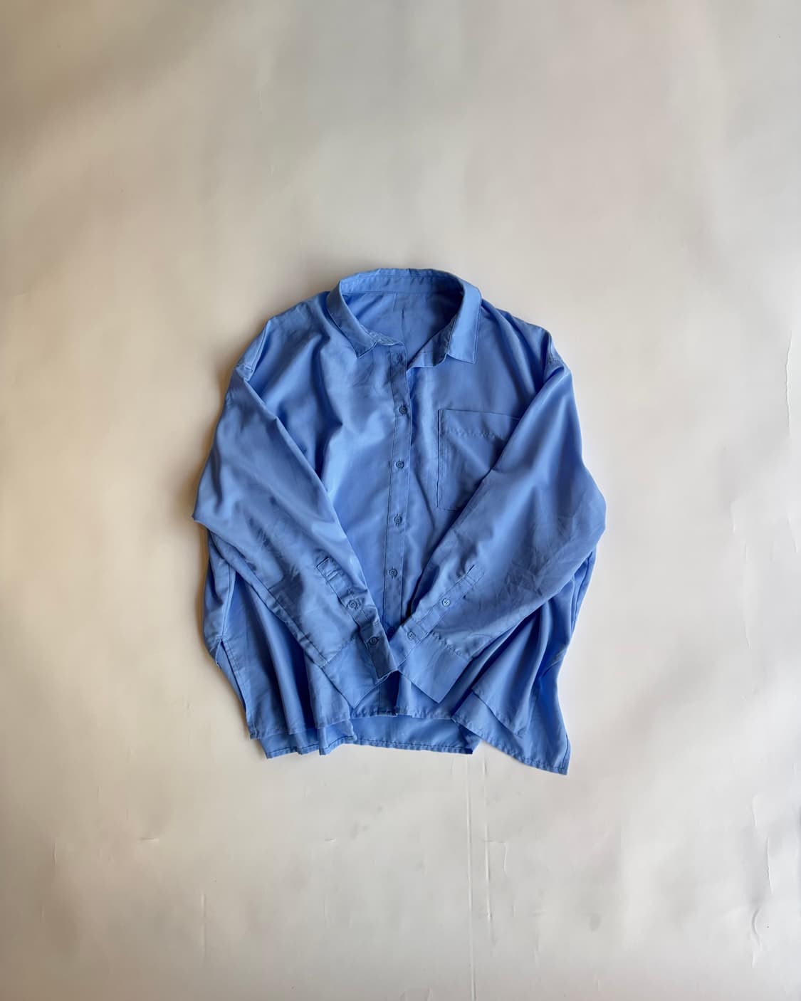 Oversized Drape Shirt 상품이미지1