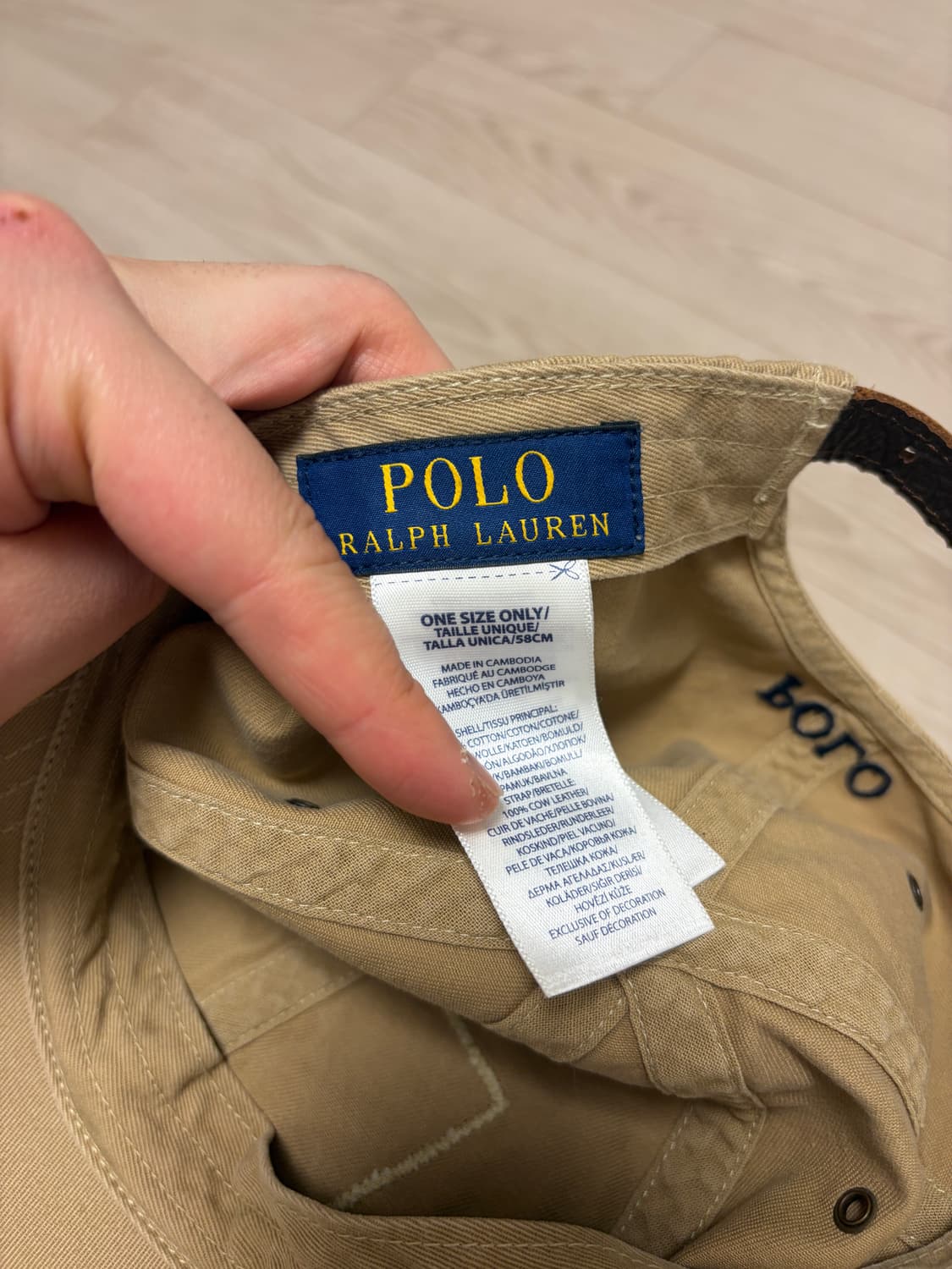 폴로 성조기 볼캡 상품이미지4