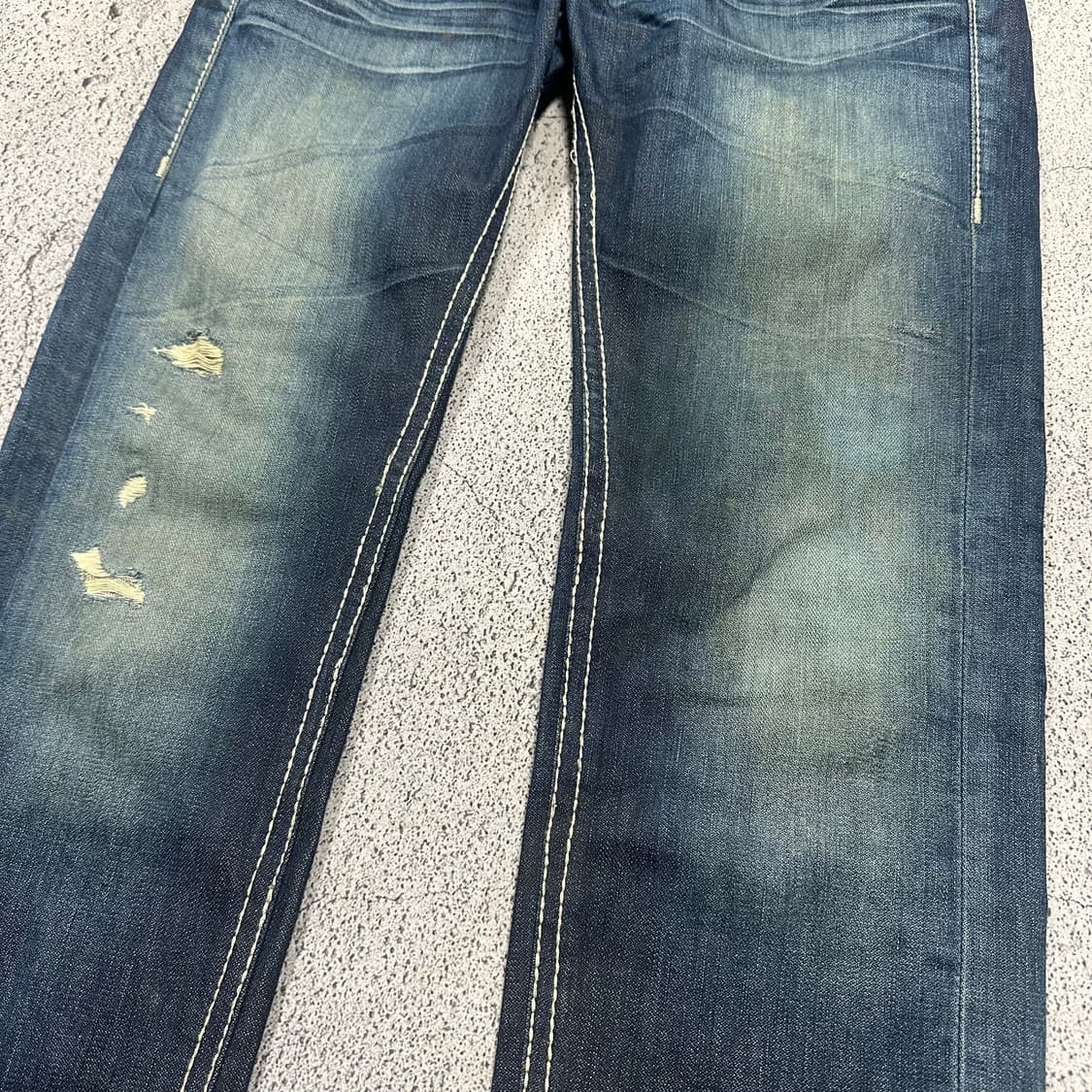 ✨ (바배) 트루릴리전 데님 팬츠 상품이미지8