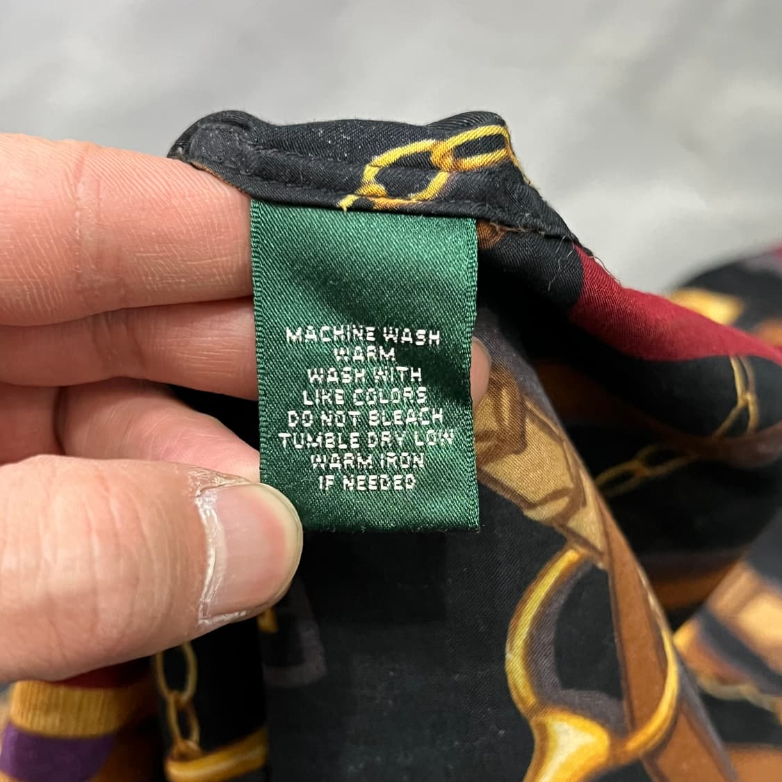  랄프로렌 풀 프린팅 코튼 셔츠 y14785 상품이미지7