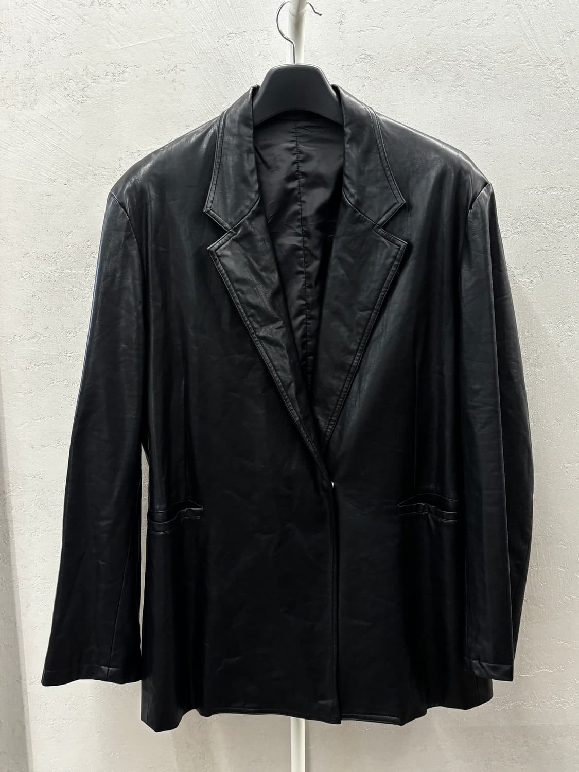 Fudge Store 남성 가죽 자켓 블랙 L 상품이미지2