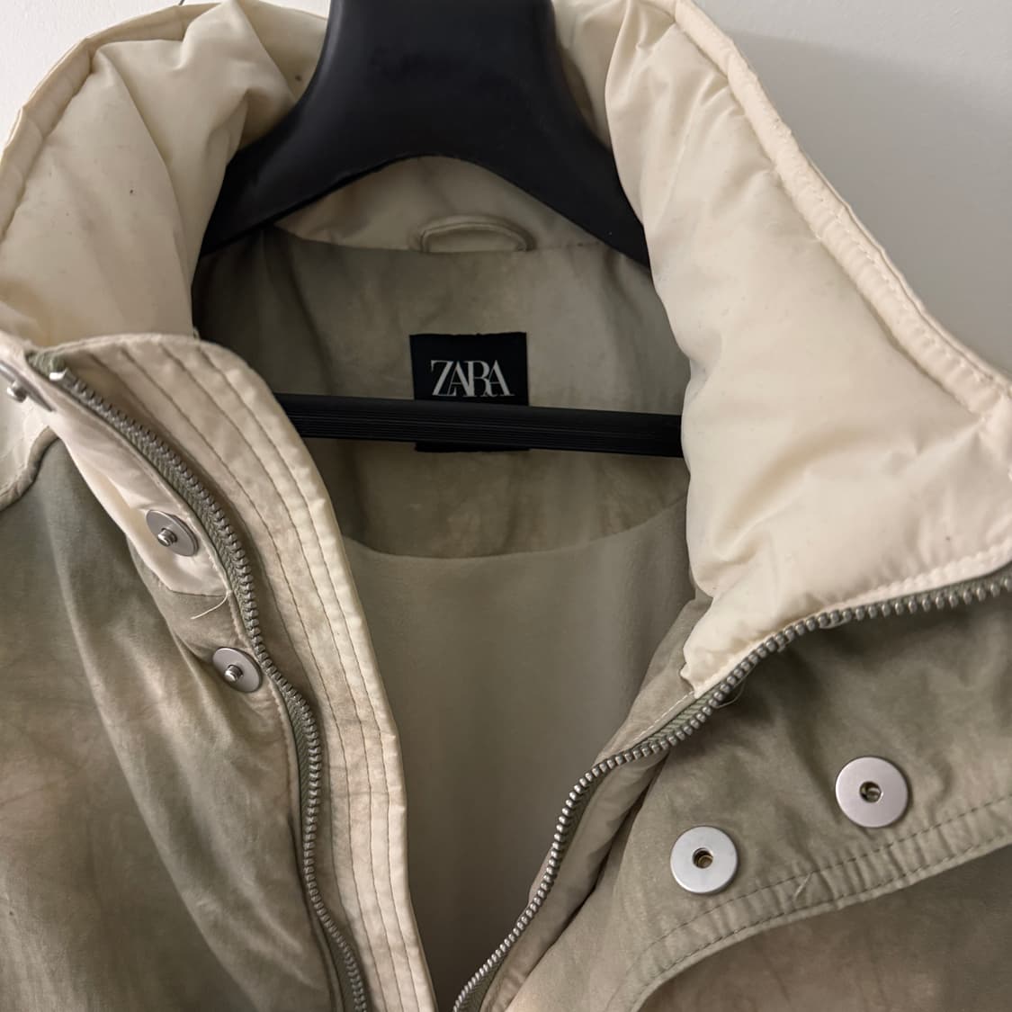 (새상품) 자라(ZARA) 타이다이 하이테크 패딩 상품이미지7