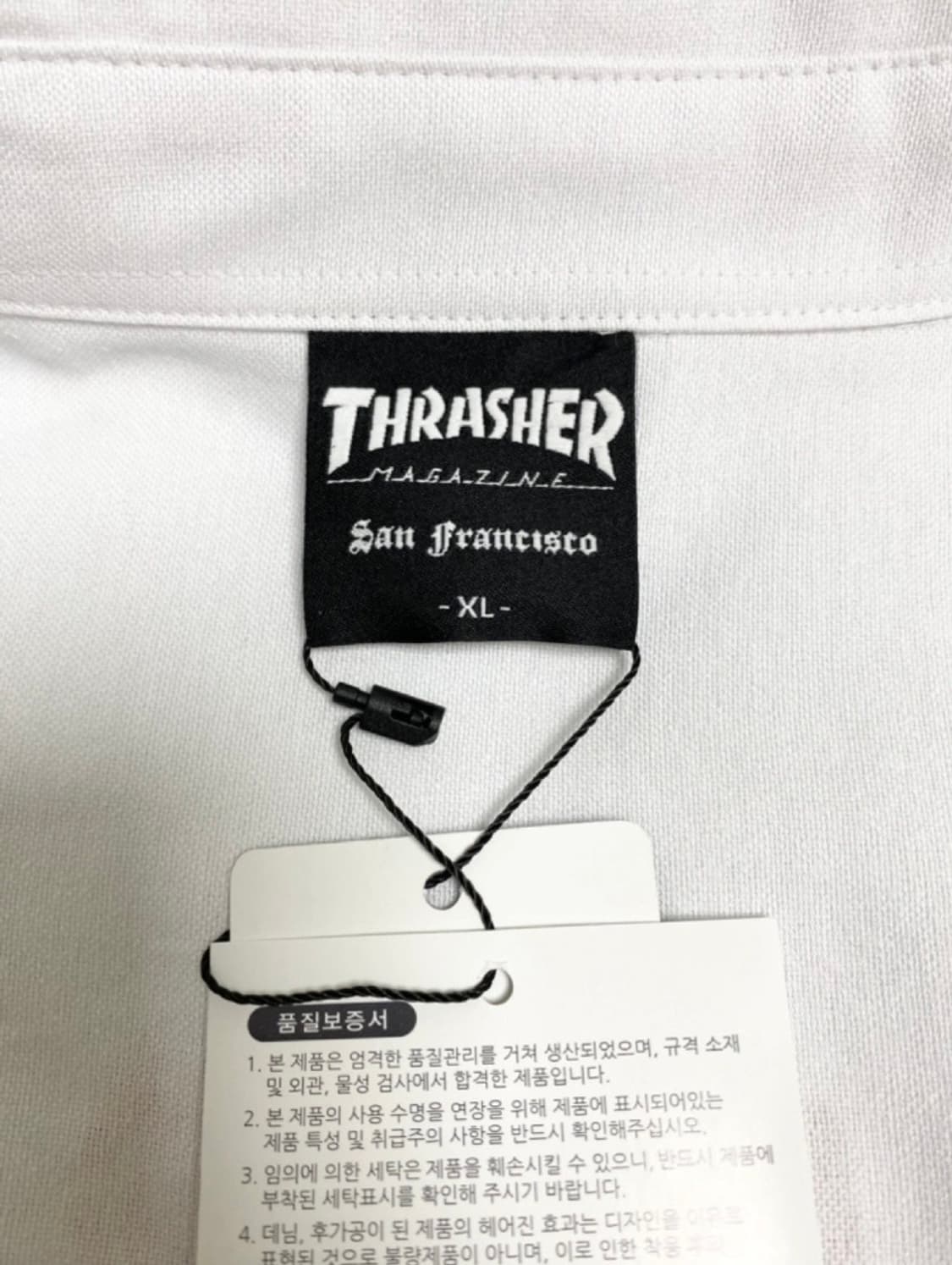 THRASHER 플레임 포켓 옥스포드 셔츠 상품이미지5
