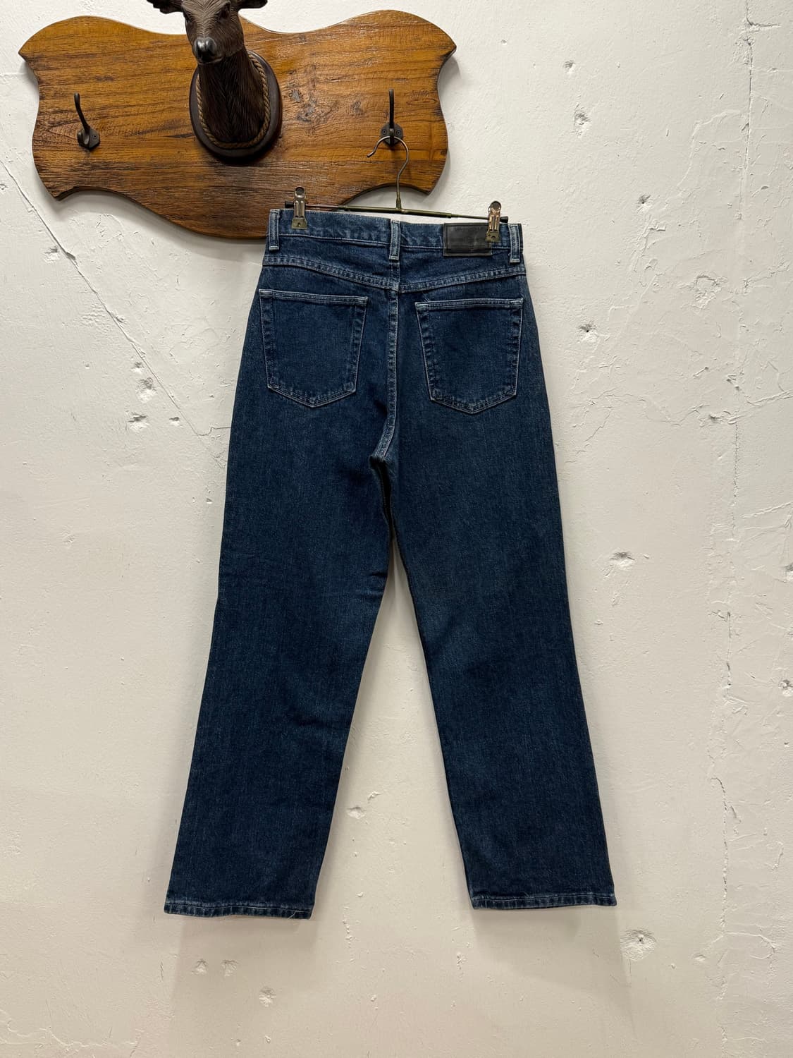 27) USA Wrangler Dark Blue Straight Deni 상품이미지2