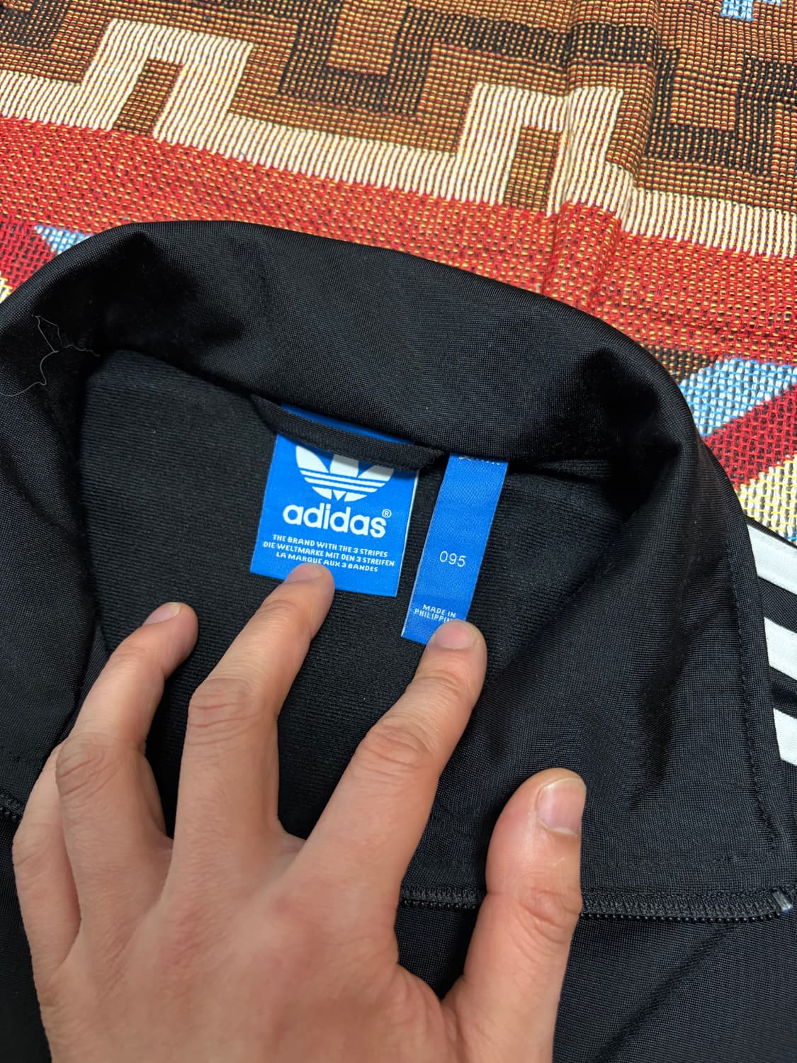 95) 아디다스 파이어버드 트랙탑 져지 블랙 상품이미지4