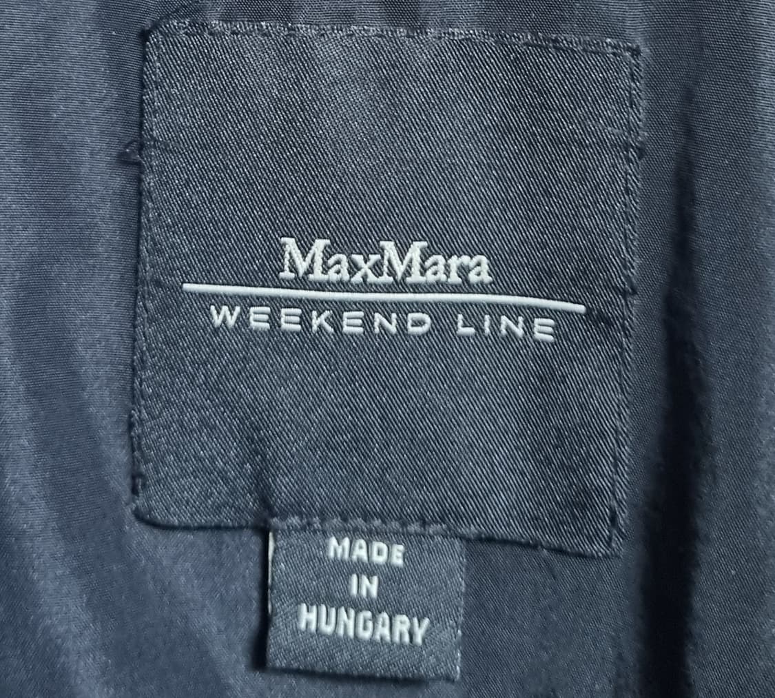 38 (S) 막스마라 블랙 구스 경량패딩 상품이미지3