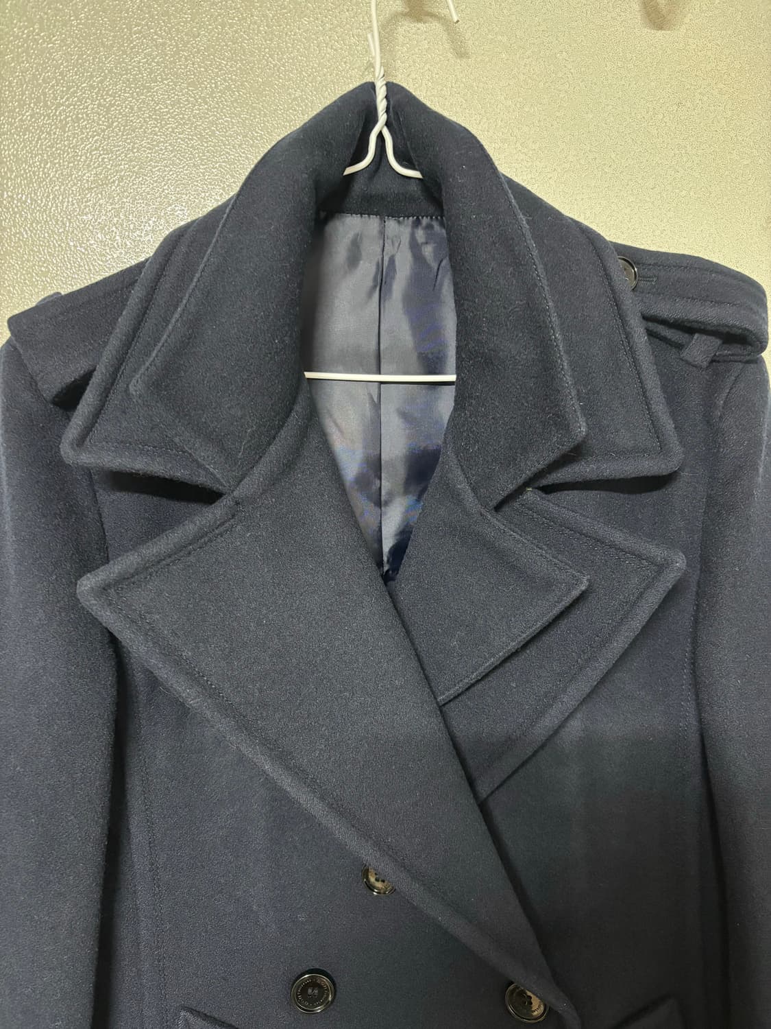 BON - G Floor 네이비 피코트 판매해요 (울 90%) 상품이미지5