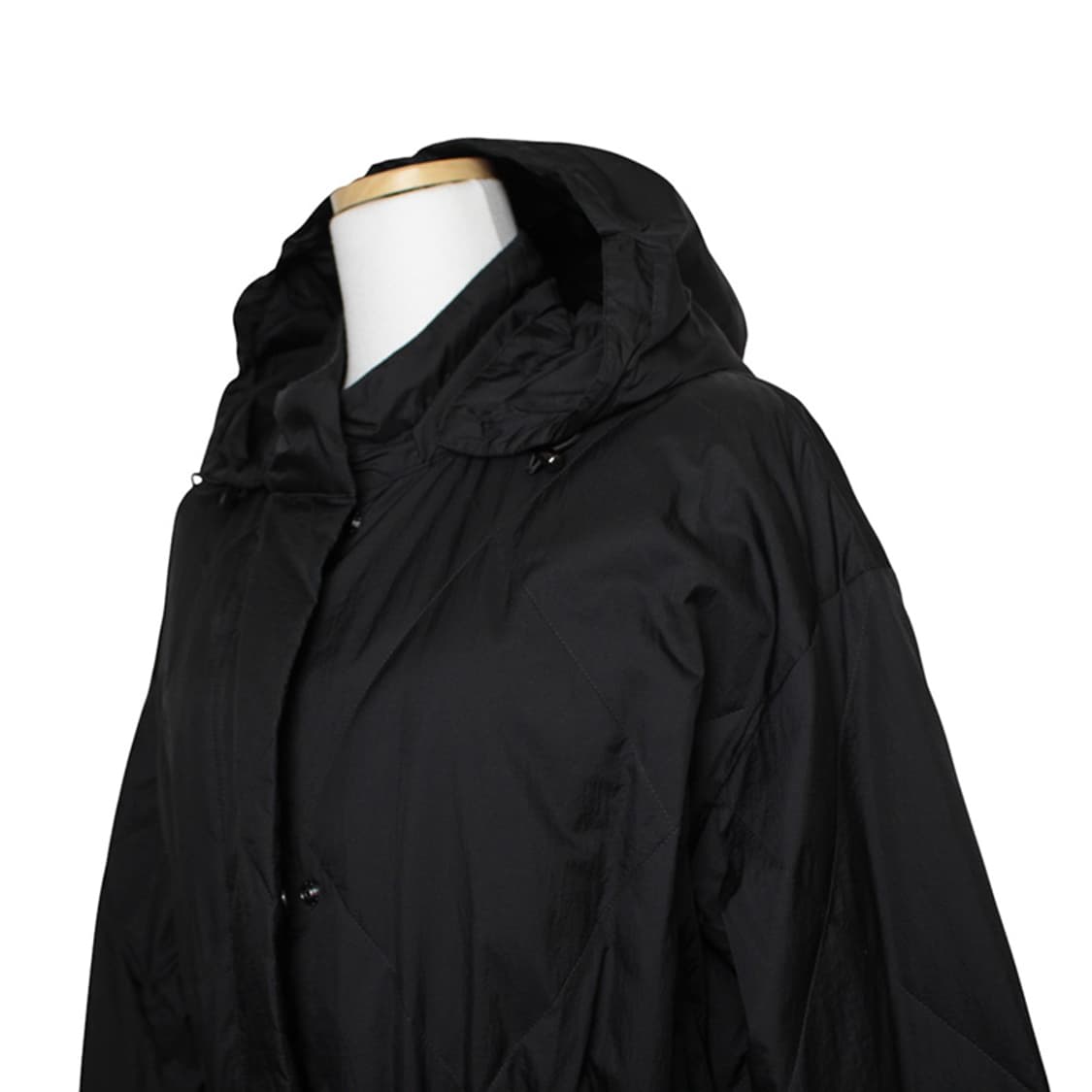 띠어리 블랙 덕다운 패딩 야상 코트 55, 66 상품이미지4