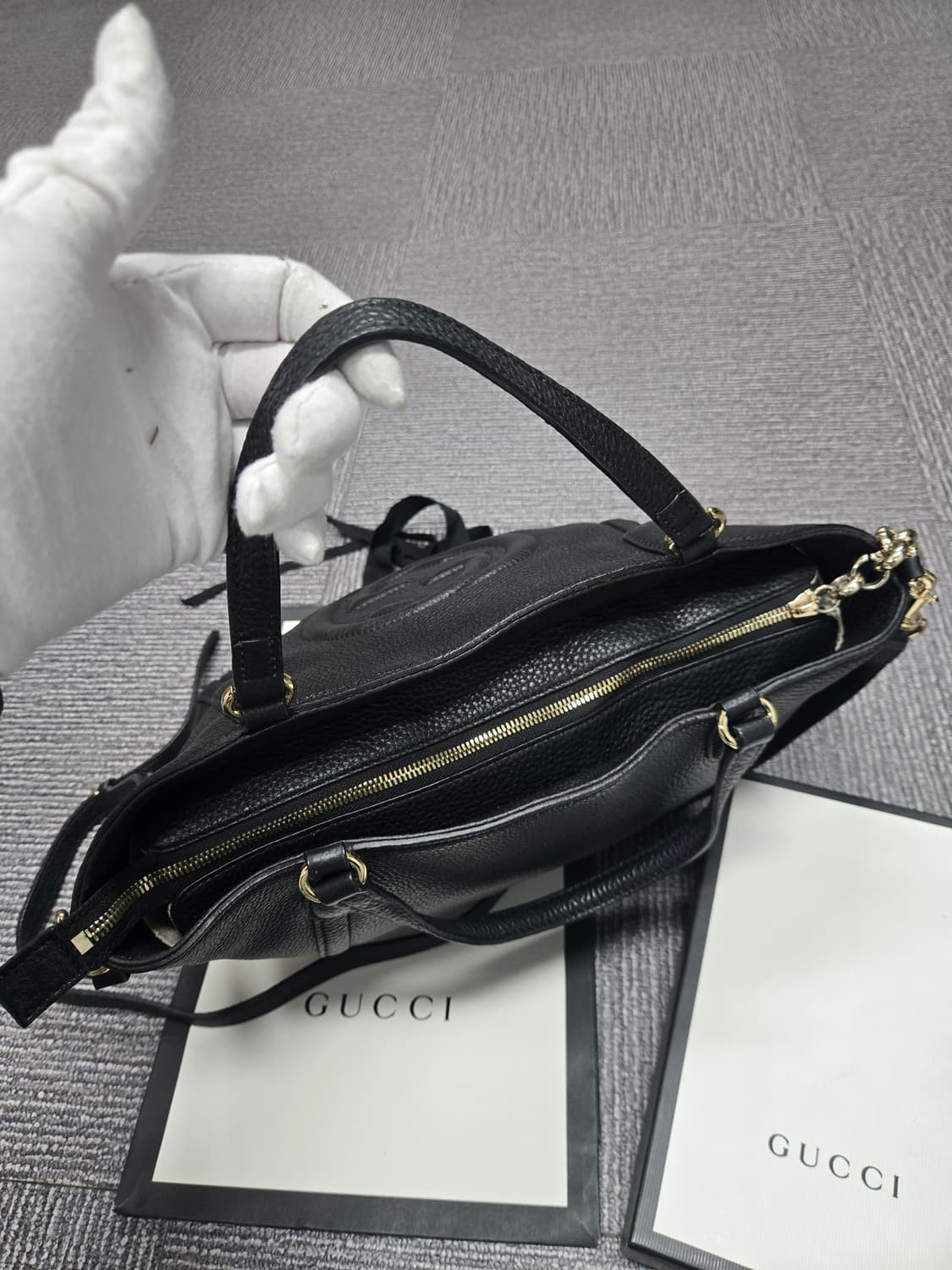 [특가][정품] 구찌 소호 토트 숄더백 상품이미지5