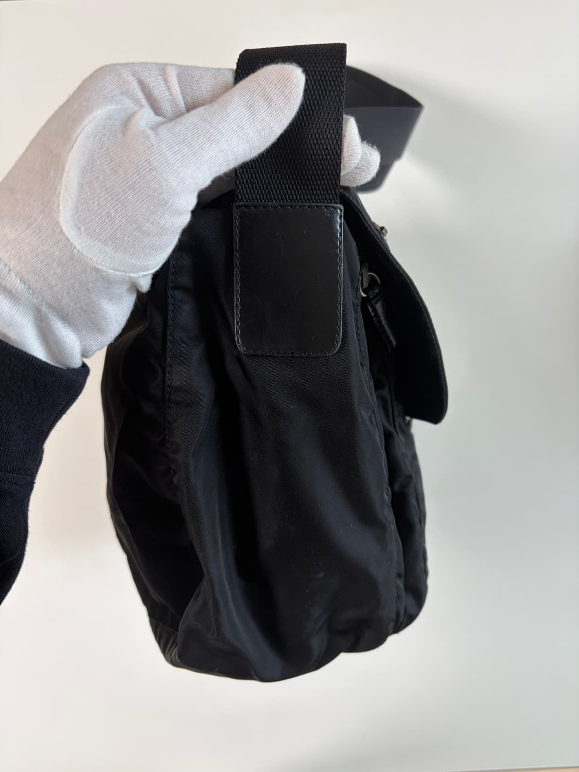 프라다 포코노 나일론 투포켓 크로스백 메신저백 상품이미지5