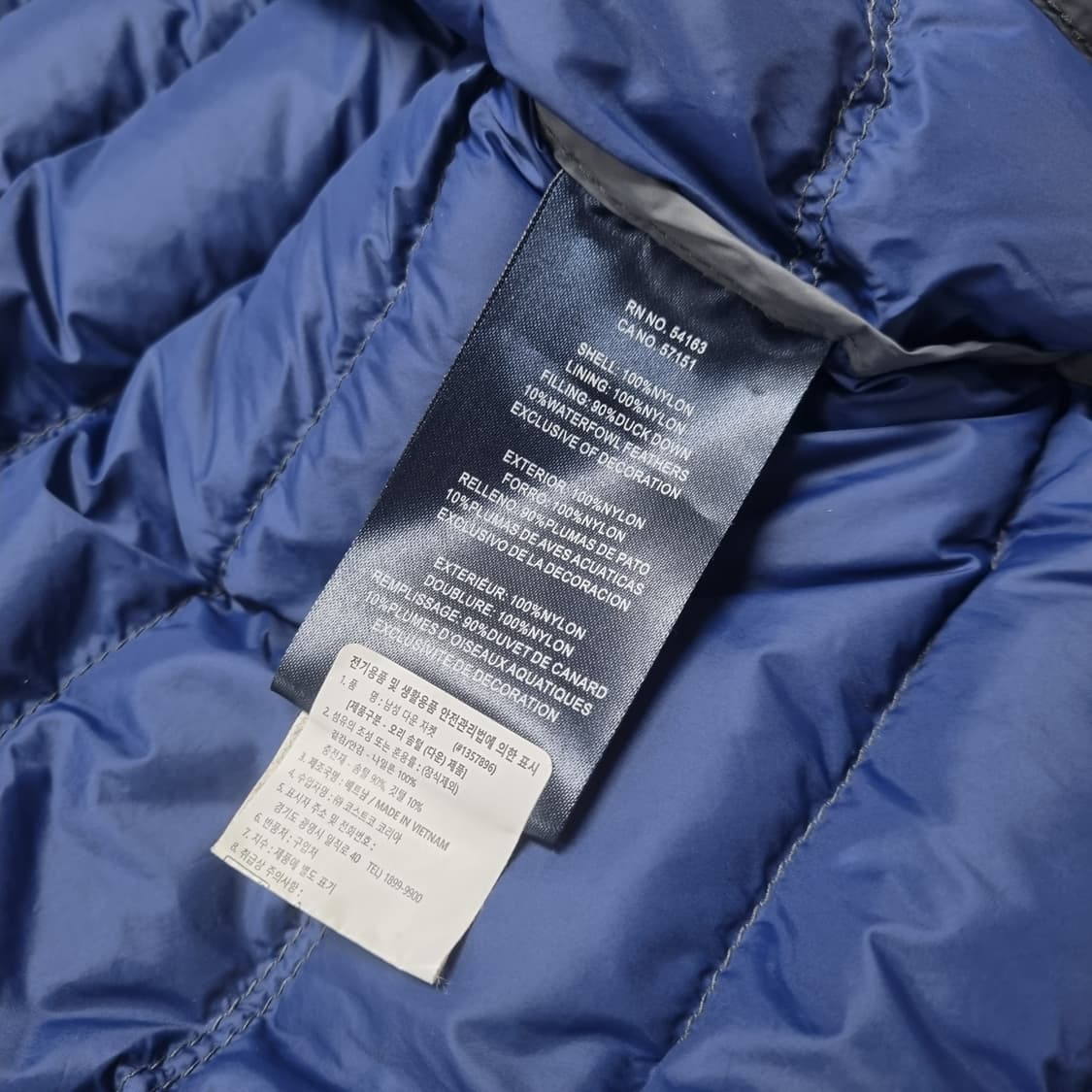 타미힐피거 덕다운 경량패딩 그레이 - S 상품이미지10