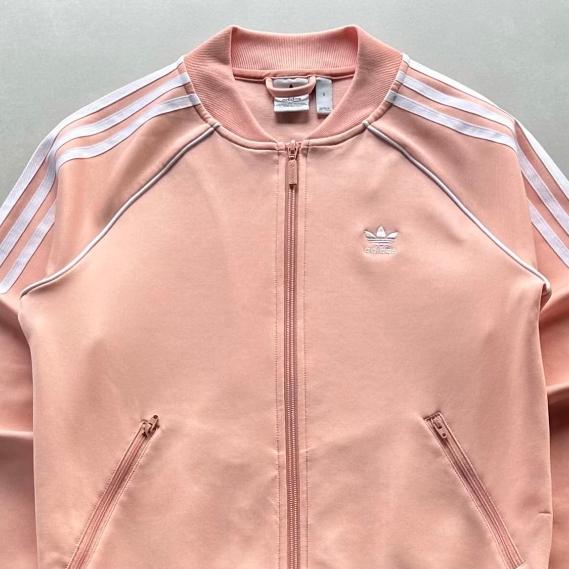 [S]아디다스 트레포일 어피치 복숭아 트랙탑 져지 상품이미지2