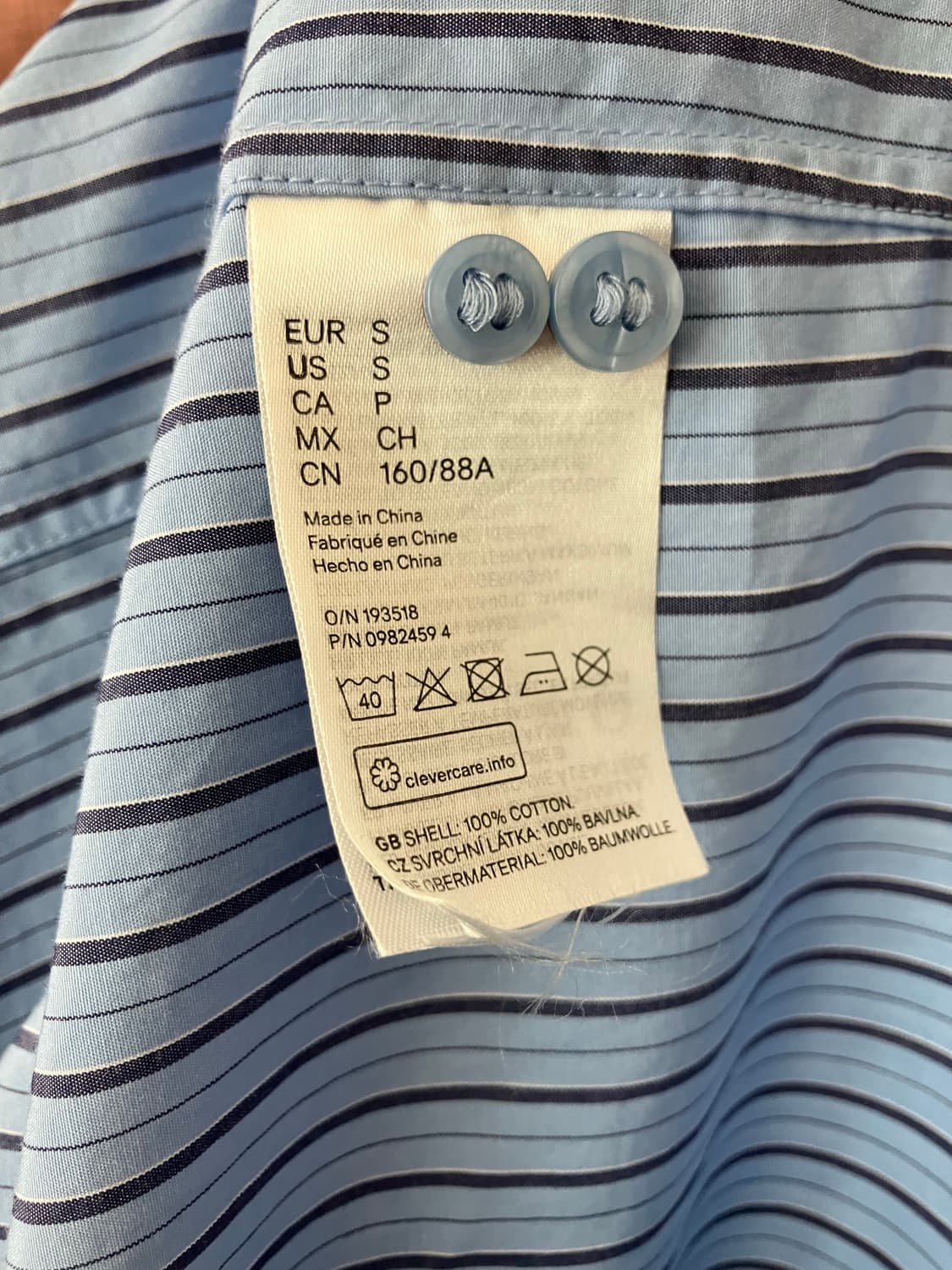 Toga archives x H&M 와이드 코튼 블라우스 상품이미지8