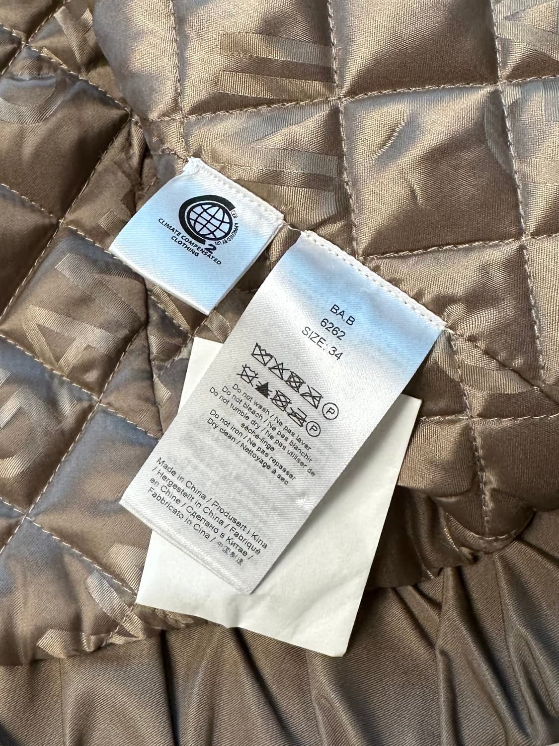 Ganni 크롭 MA1 항공점퍼 34사이즈 상품이미지8