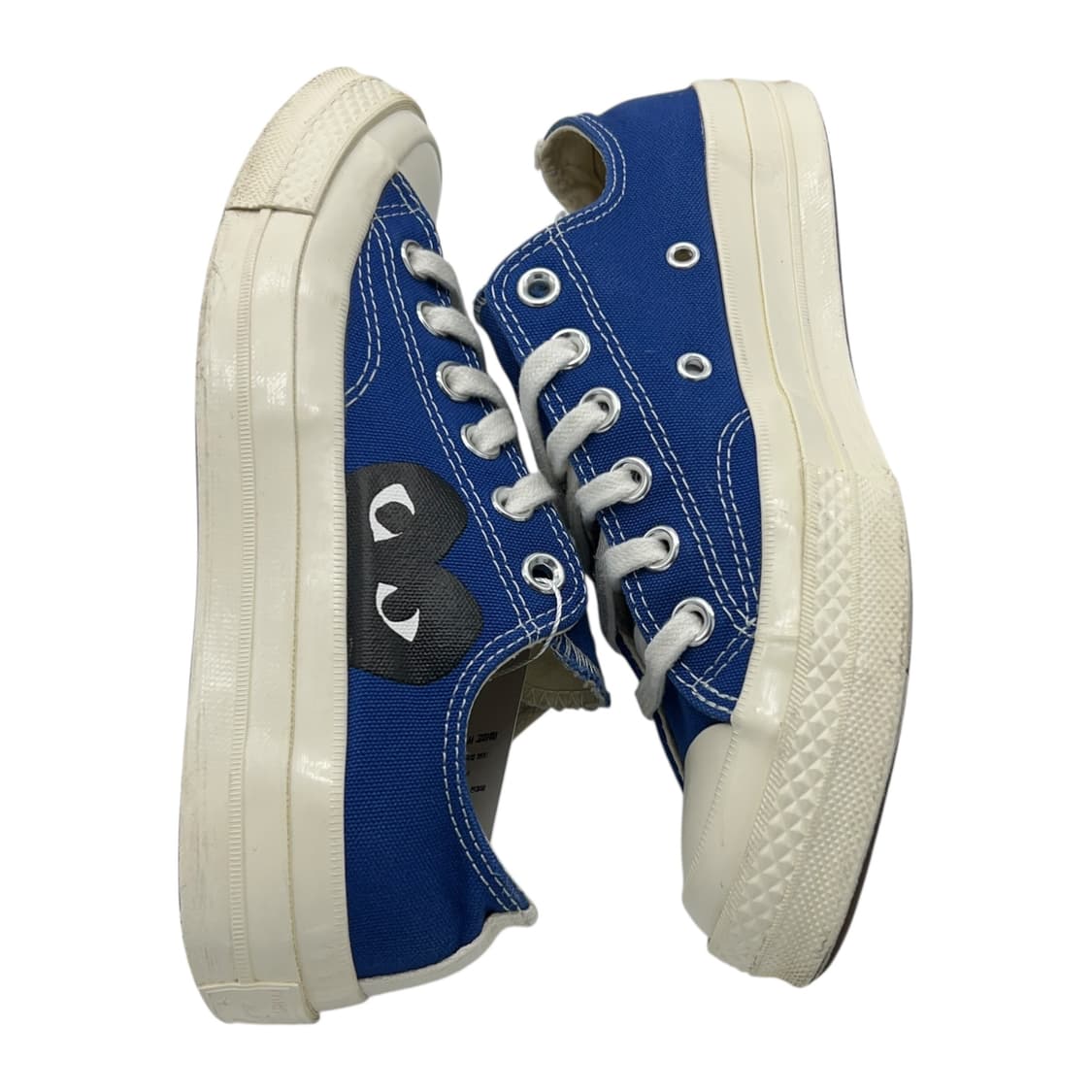 240 컨버스 x 꼼데가르송 척70 로우 블루 상품이미지2