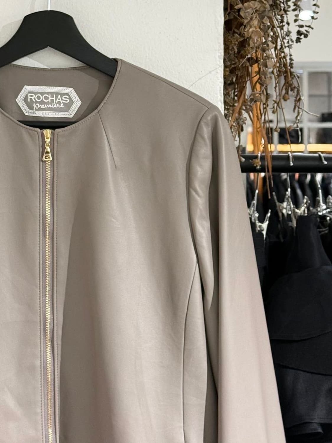 로샤스 프리미에르 토프 레더 집업 자켓 상품이미지3