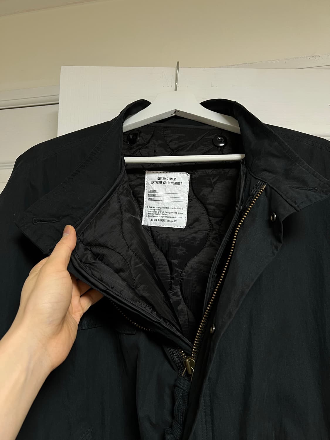 프릭스스토어 M65 25fw black m size 상품이미지3