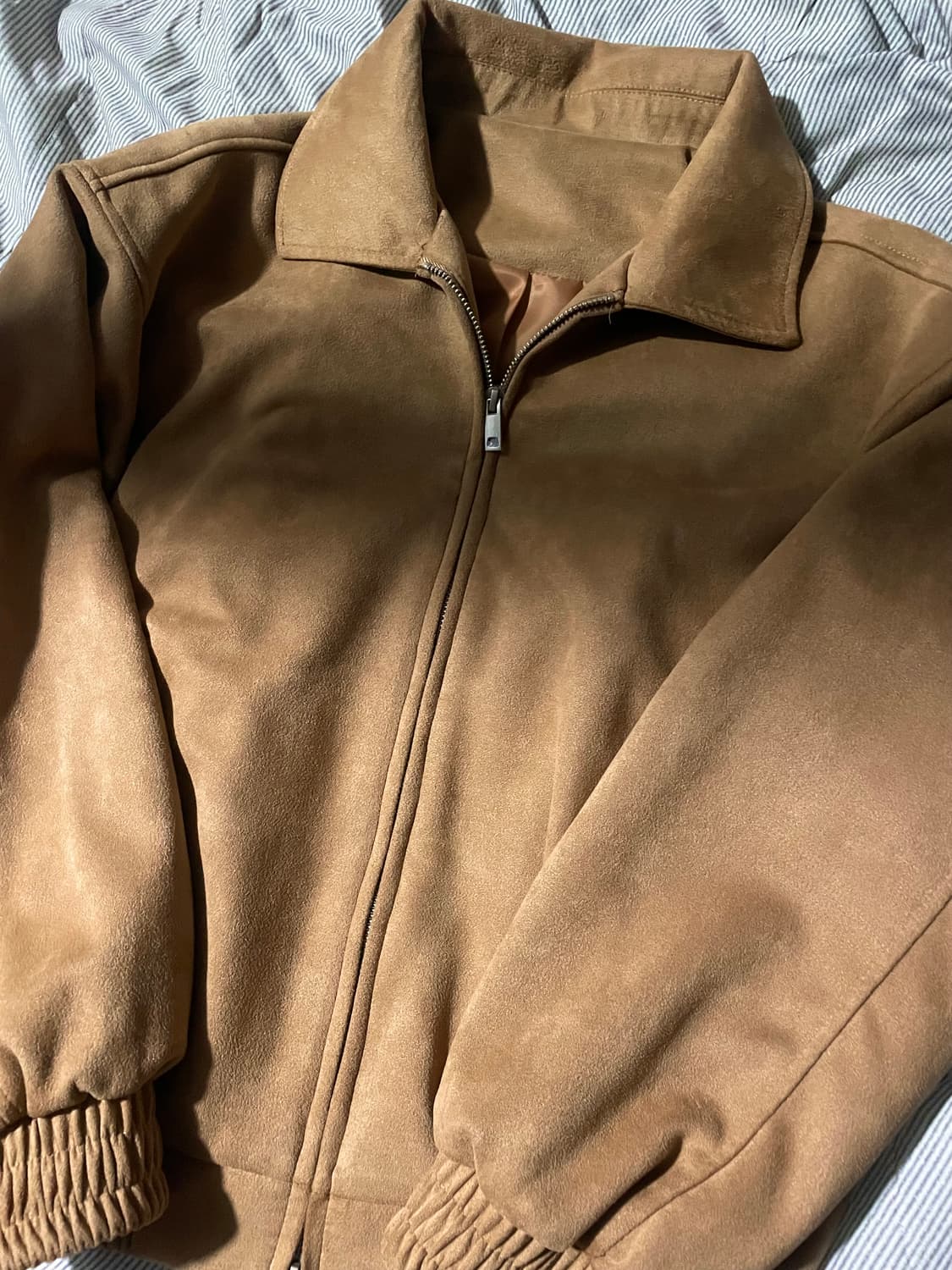 비바브라운 스웨이드 자켓 상품이미지2