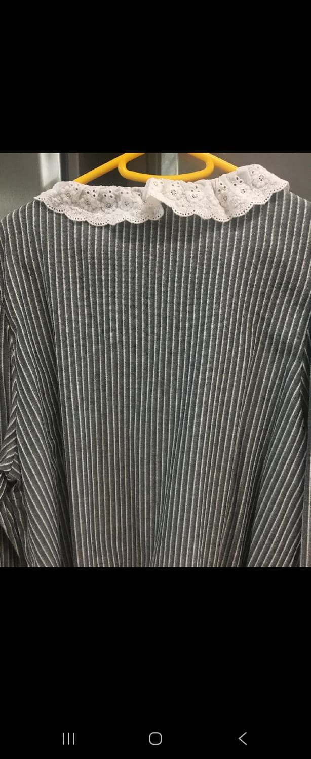 [품절 제품] 리넨느 melia stripe lace blouse 상품이미지4