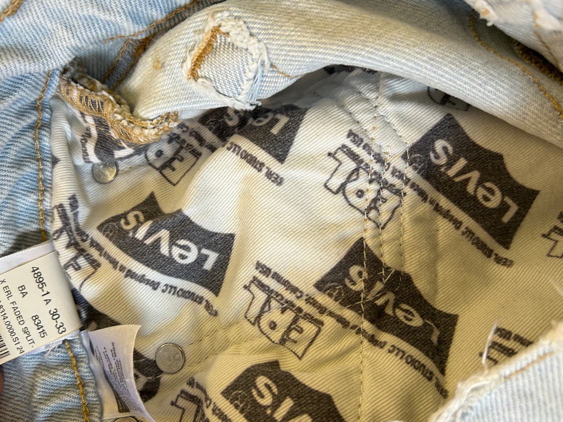 ERL LEVI’S 슬릿 부츠컷 상품이미지6