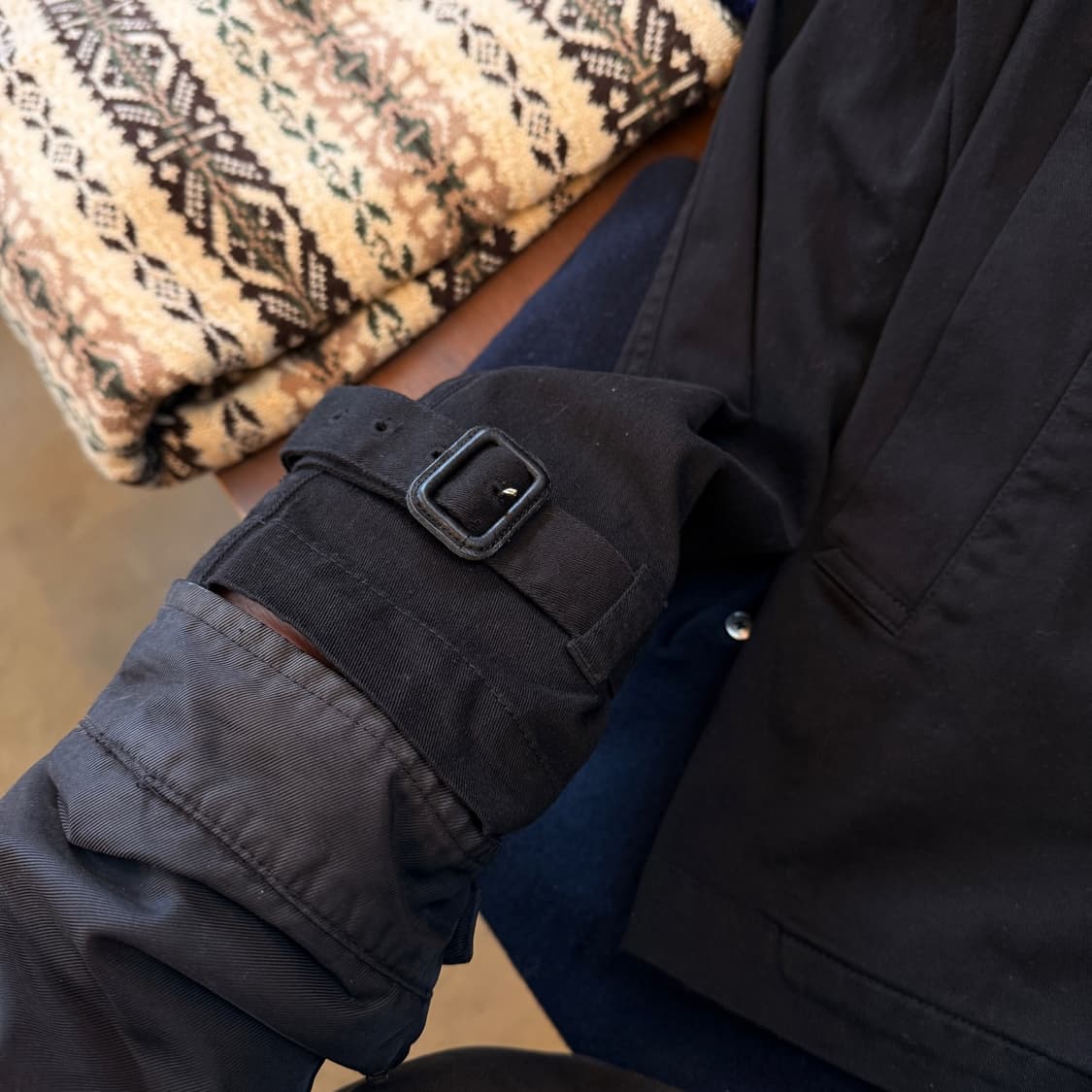 카반드 주카 더블 브레스트 자켓 견장 MADE IN JAPA 상품이미지3