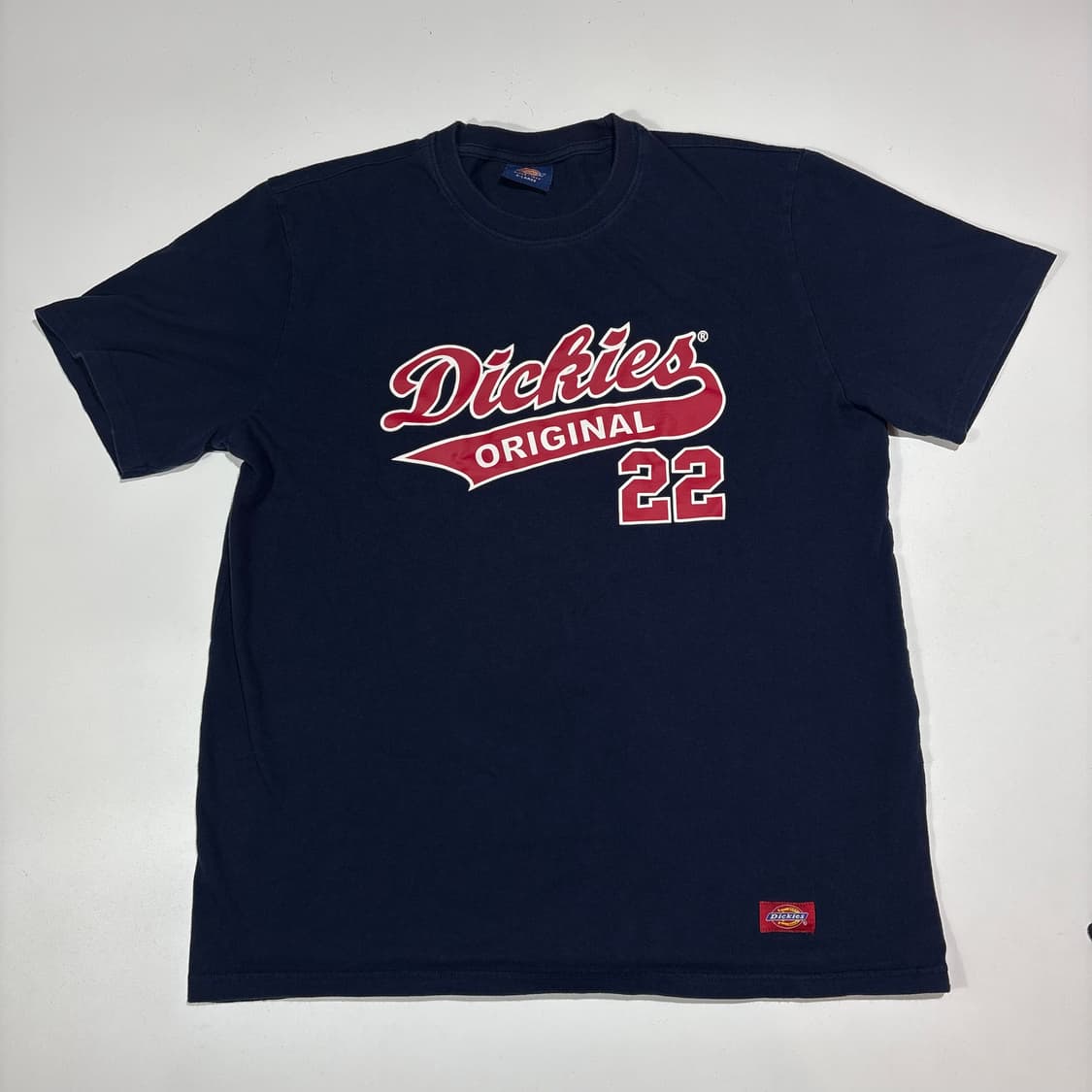 디키즈 오리지널 네이비 반팔 티셔츠 상품이미지1
