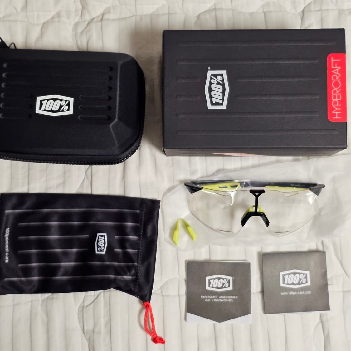 새제품) 100% 하이퍼크래프트 썬글라스 런닝 러닝 싸이클 변색렌즈 상품이미지5