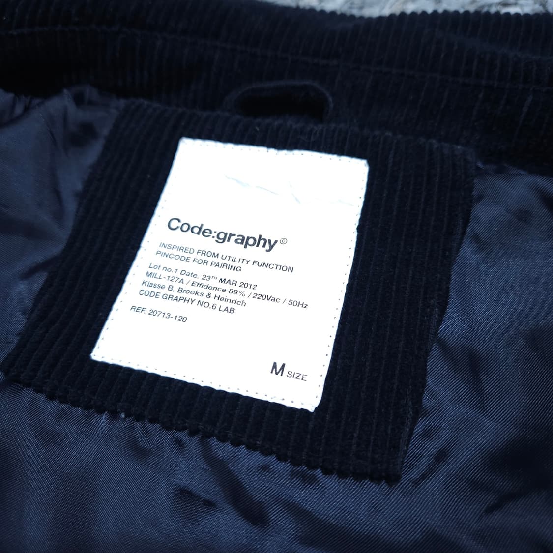 코드그라피) L 남자 코듀로이점퍼 야구점퍼 / 왕눈이샵 상품이미지9