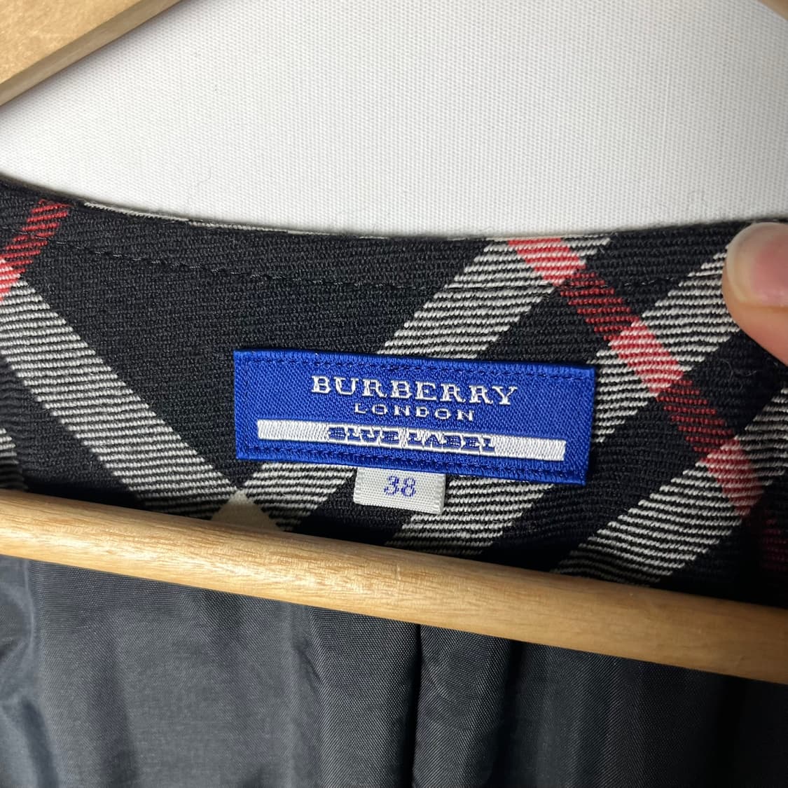 [Burberry] 버버리 블루라벨 체크 버튼 원피스 상품이미지5