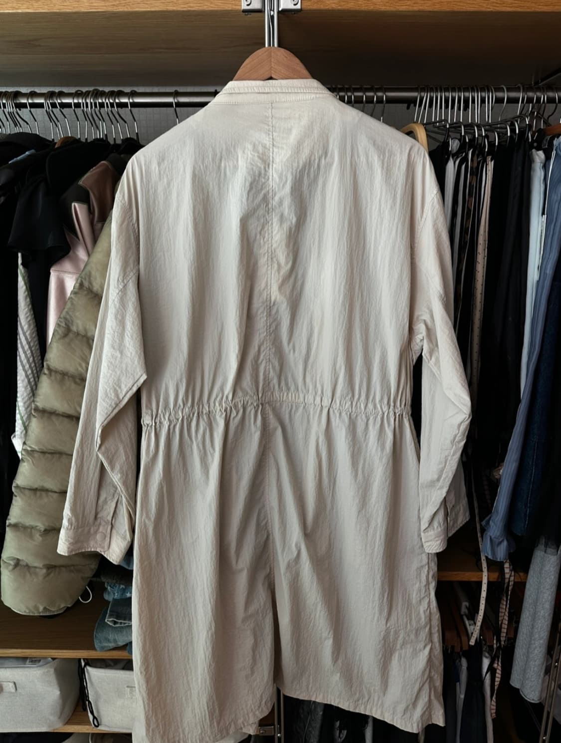 빈티지 나일론 트렌치 자켓 상품이미지4