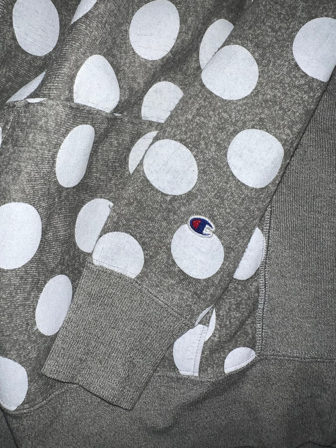 챔피온 도트 후드티 상품이미지3