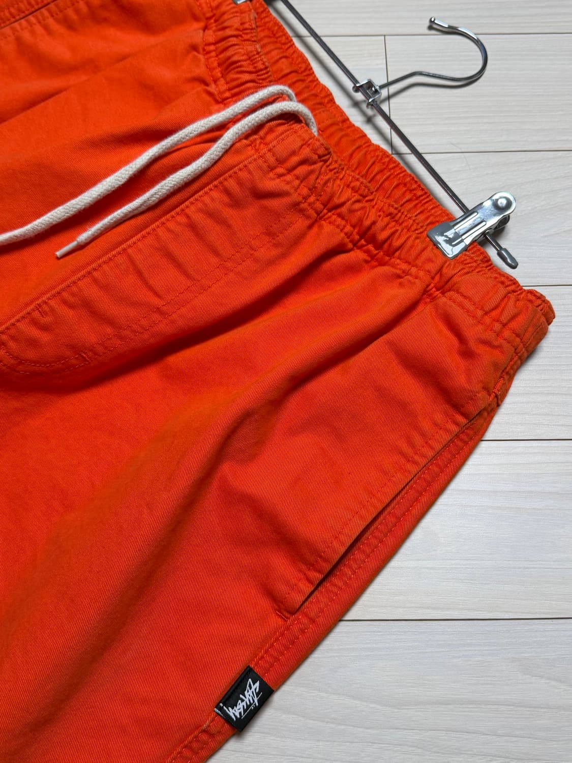 스투시 브러쉬드 팬츠 오렌지 상품이미지2
