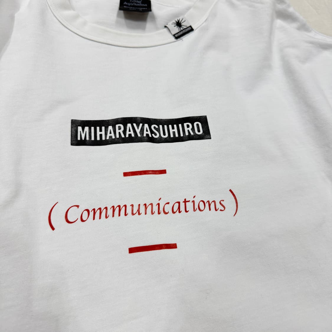 미하라야스히로 X GU 반팔티 화이트 M 상품이미지2