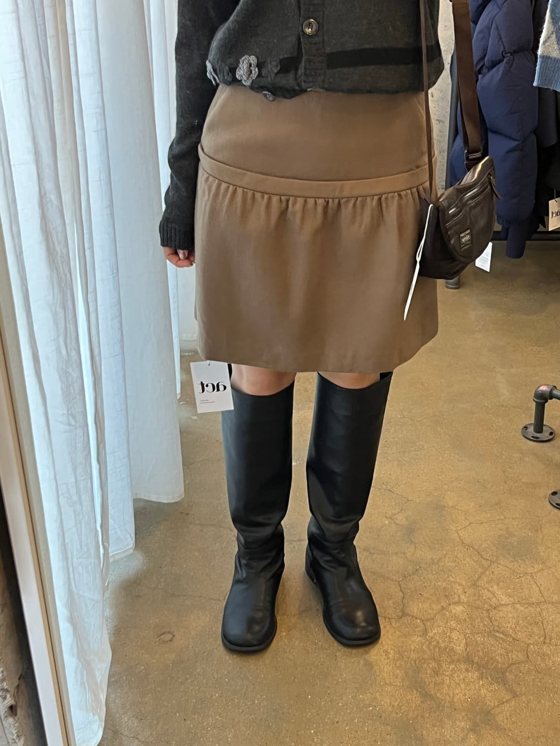 스텔라 맥카트니 울 스커트 상품이미지3