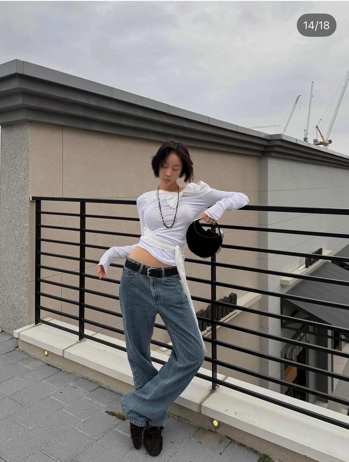 글로니(glowny) 엠마진 emma jeans 헤리티지블루 상품이미지2