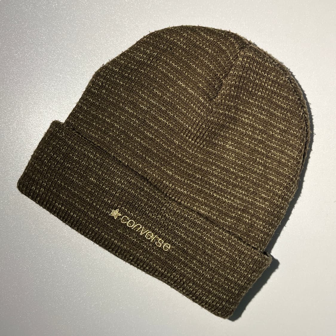 빈티지 00s Converse 올리브 니트 비니 상품이미지2