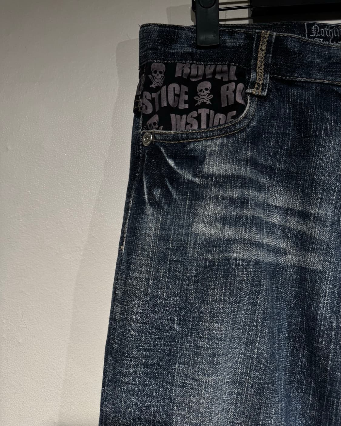 00s JUSTICE skull jeans   상품이미지3