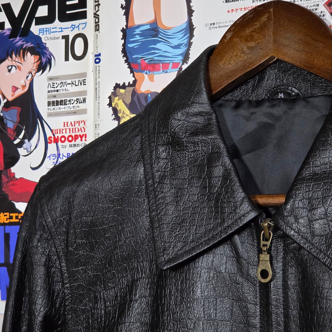 JPN 락시크 파이톤 돈피 리얼레더 가죽 자켓 상품이미지3