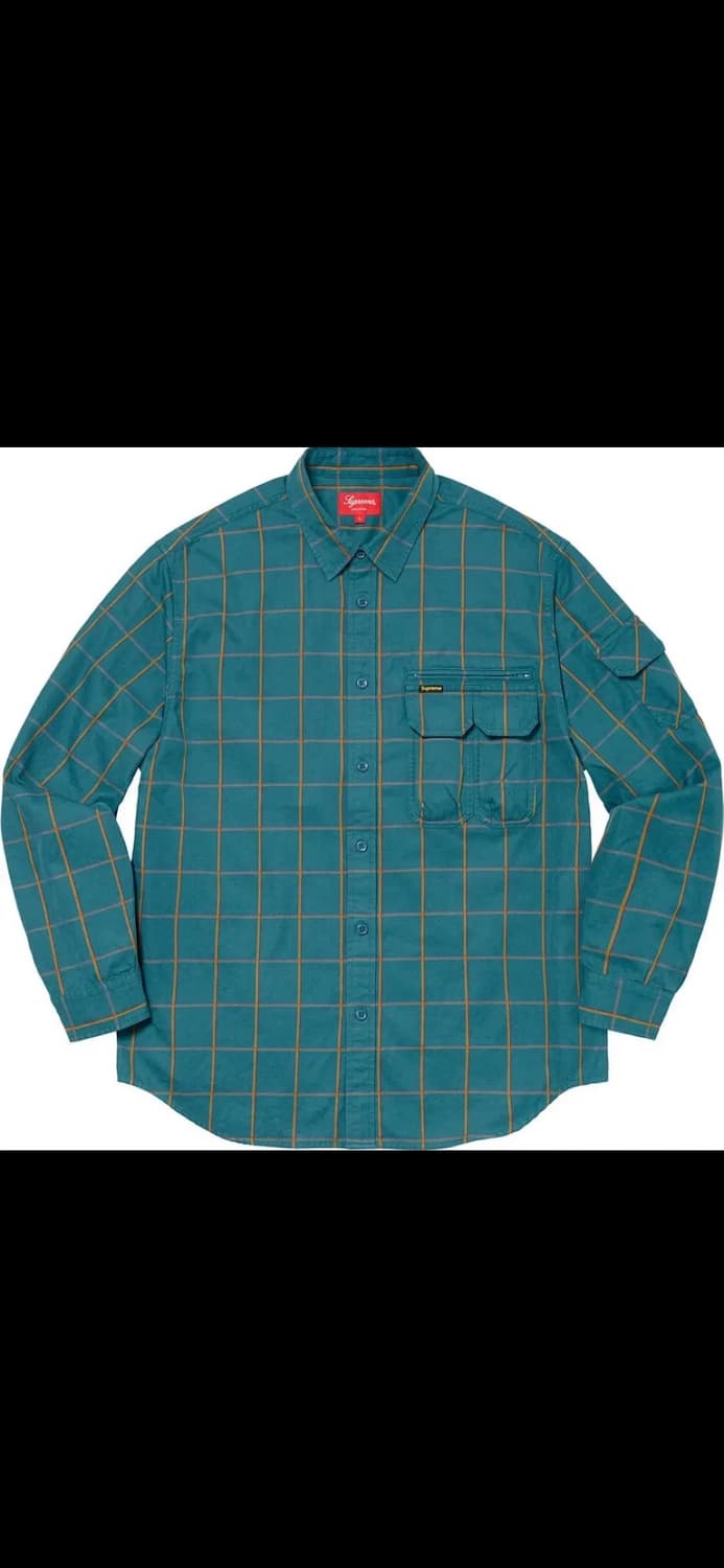 [L] 슈프림 트윌 멀티 포켓 셔츠 틸 상품이미지1