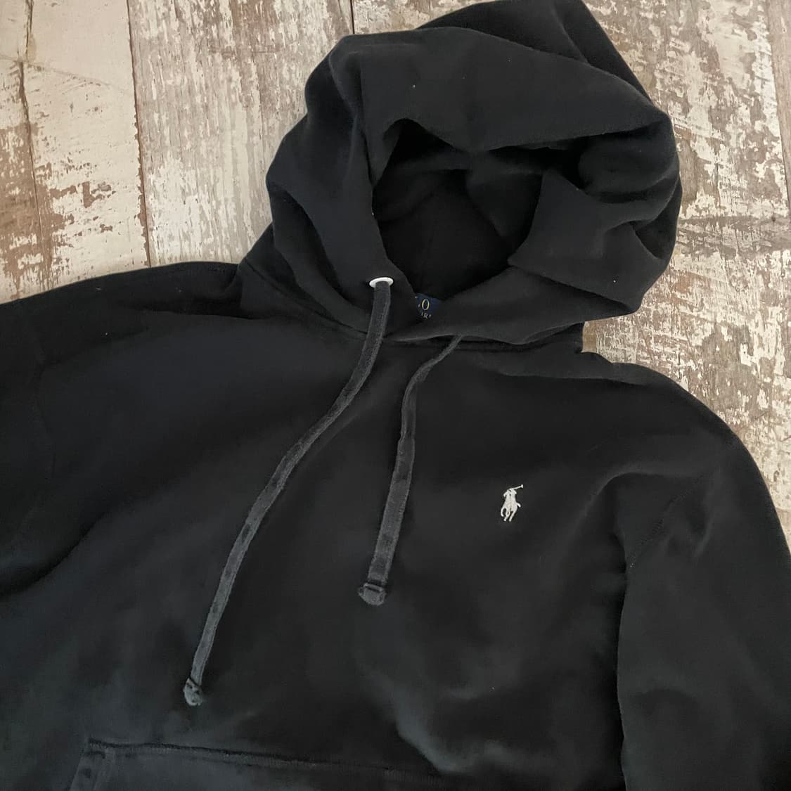 폴로 랄프로렌 블랙 후드 상품이미지2