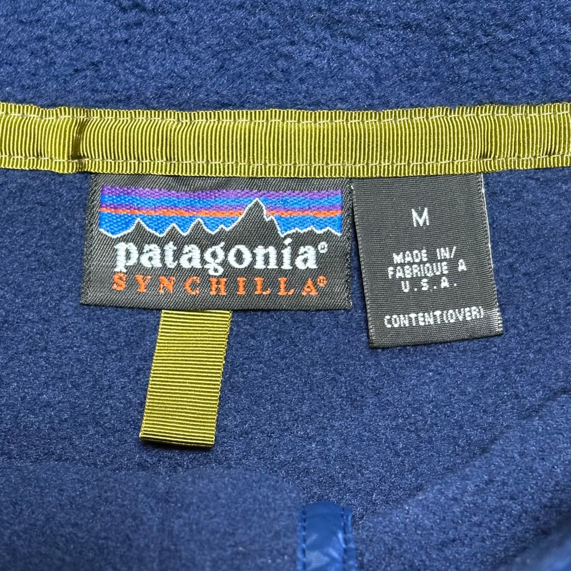90s 파타고니아 신칠라 진네이비 상품이미지2