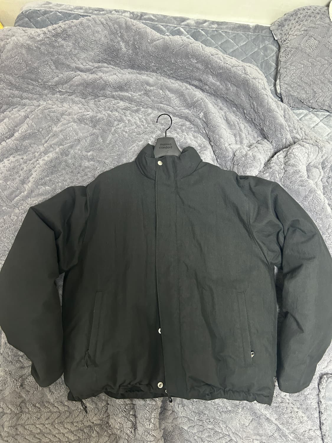 L) 스투시 숏 다운 자켓 블랙 상품이미지2