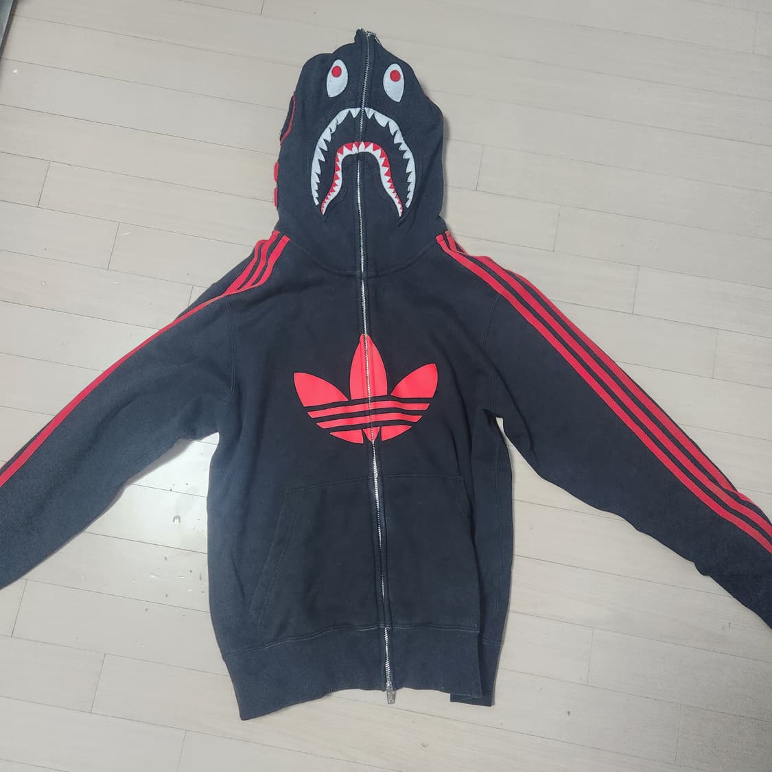 아디다스 베이프 L후드집업 상품이미지3