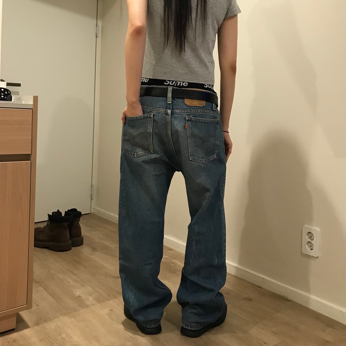 리바이스 505 90s USA 오렌지탭 데님 38/32 상품이미지2