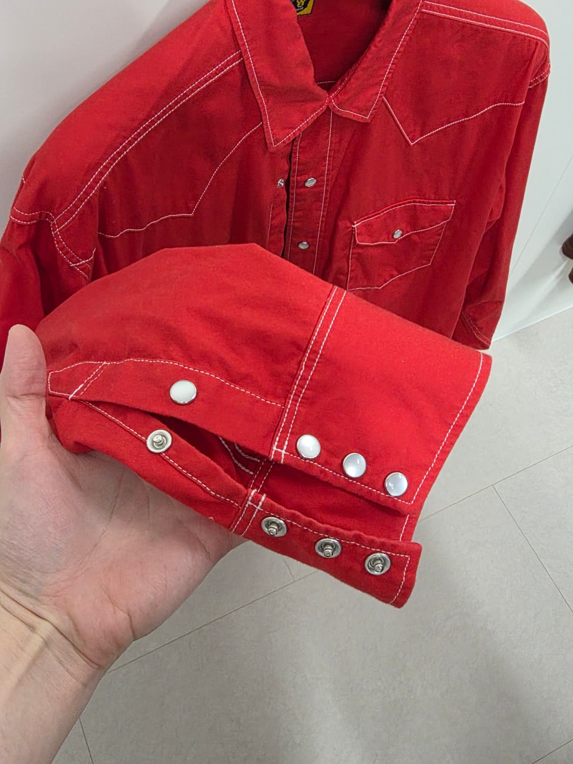 휴먼메이드 웨스턴 셔츠XL (100-105) 상품이미지4